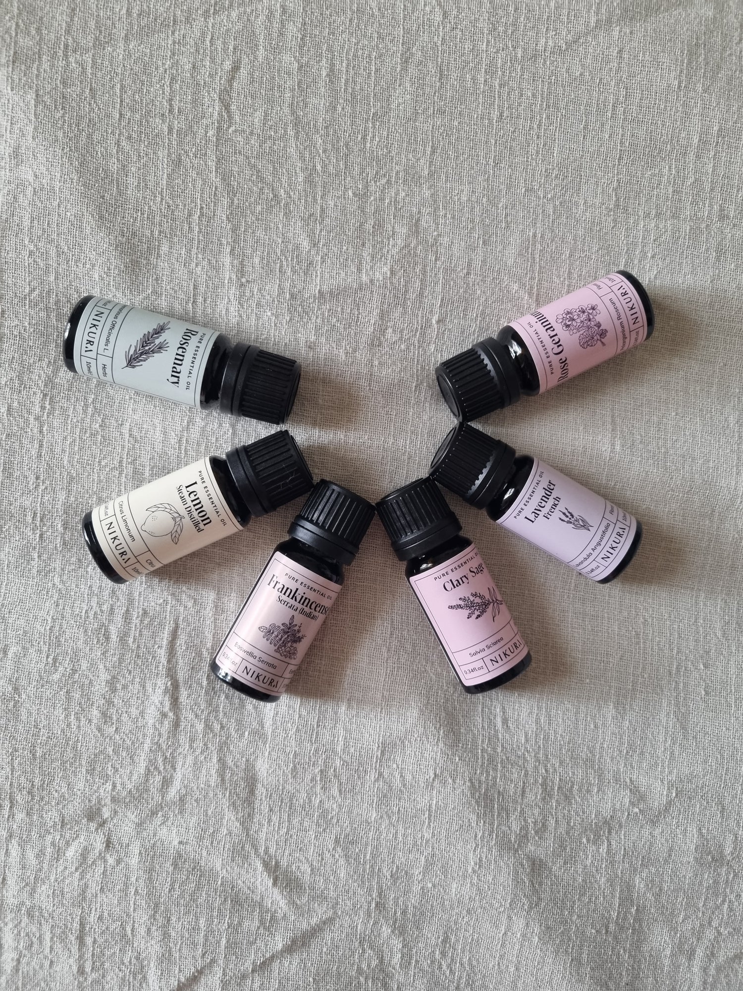 Collection of essential oils