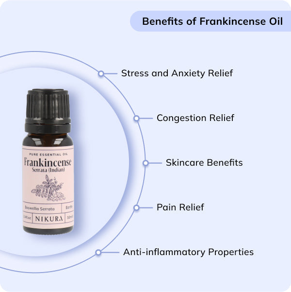 Frankincense Serrata (Indian) Essential Oil | Nikura