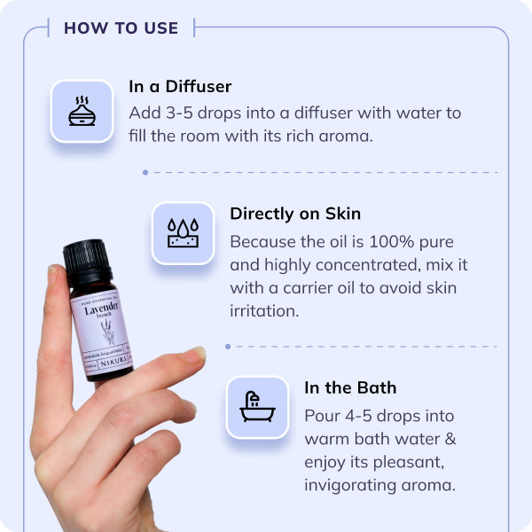 Lavender Oil | French | Nikura